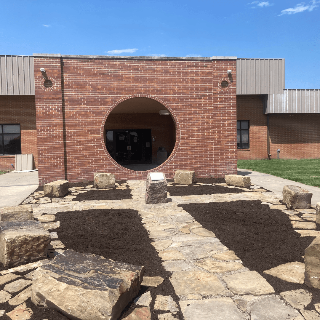 Commercial hardscape project in Omaha