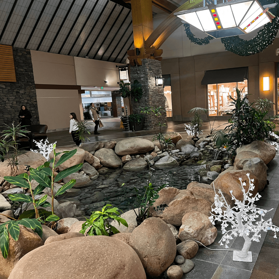 Regency Mall hardscape project in Omaha